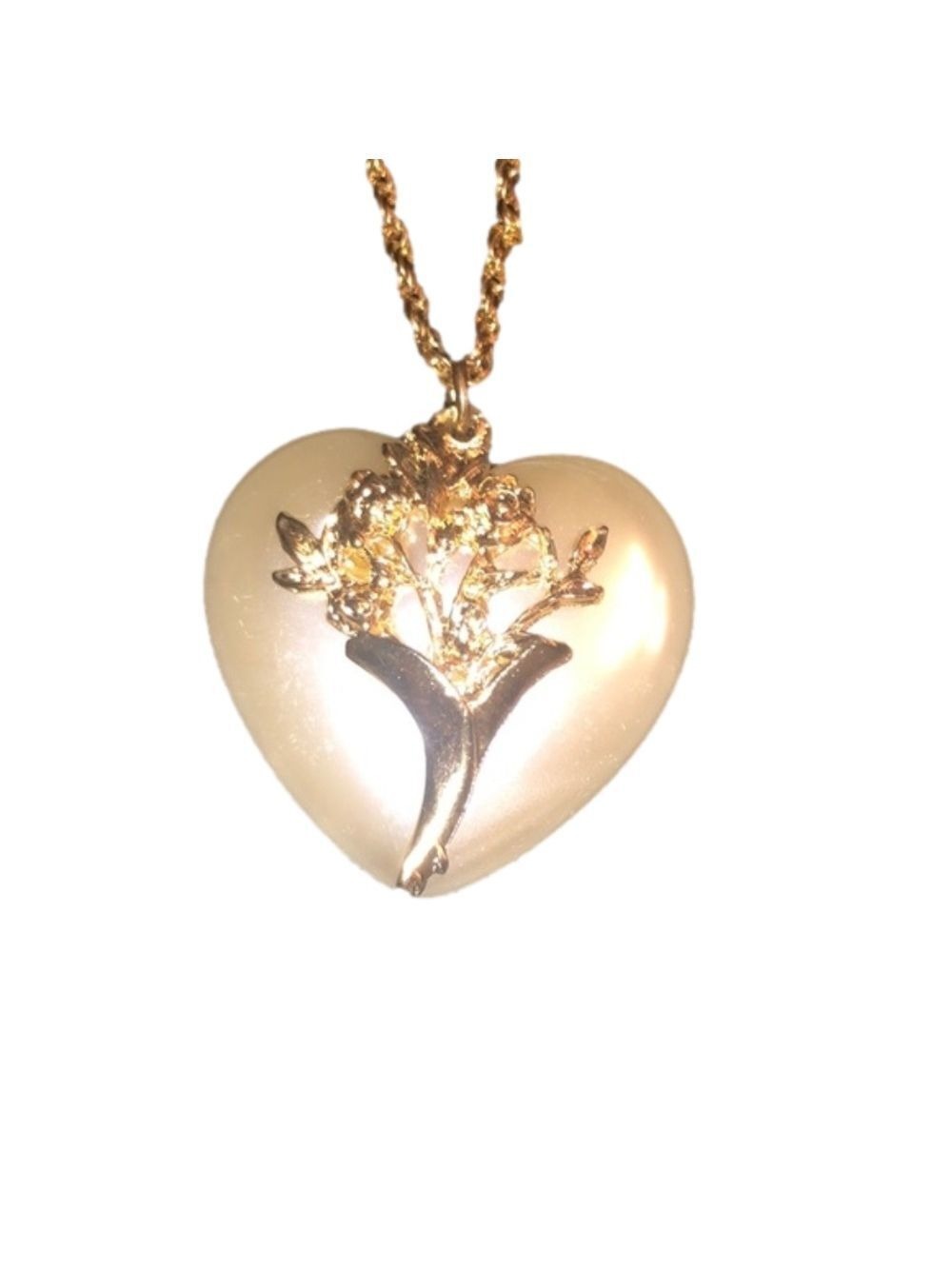 𝅺VINTAGE Gold/Pearl Necklace